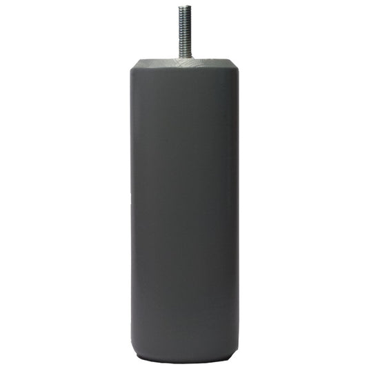 pied de lit cylindre bois gris souris la boutique des proprios