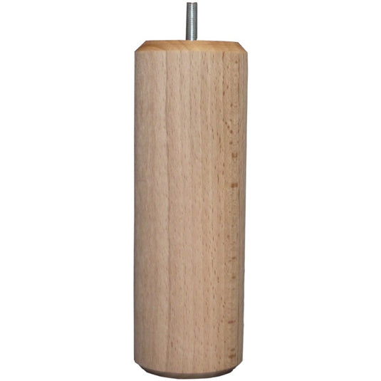 pied de lit cylindre bois nature la boutique des proprios