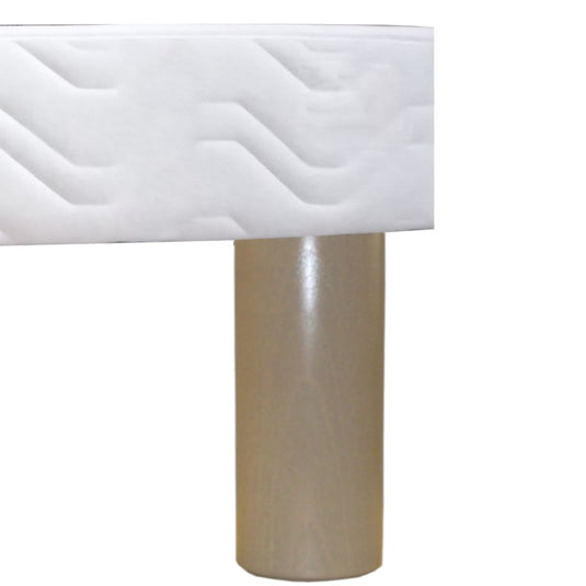 Pied Lit Cylindre Bois hauteur 20 cm cendre