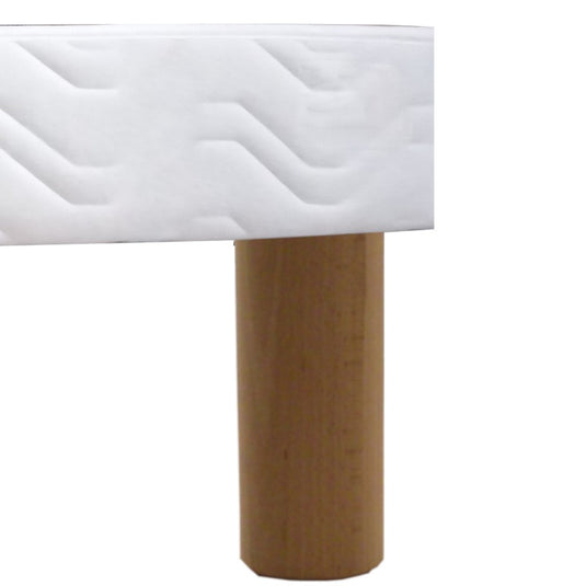 Pied Lit Cylindre Bois hauteur 20 cm naturel