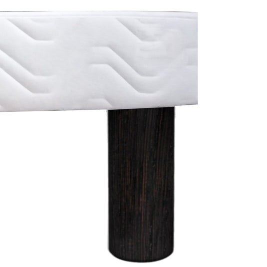 Pied Lit Cylindre Bois hauteur 20 cm wengue