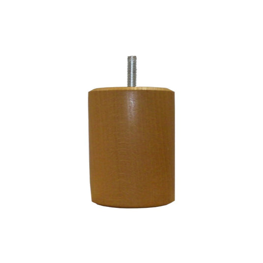 Pied 9 cm bois merisier blond la boutique des proprios