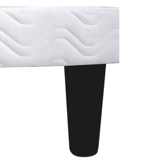 Sommier avec pied conique noir