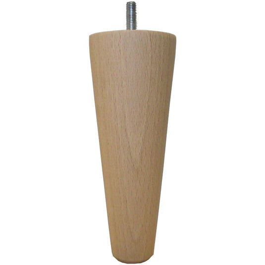 Pied sommier Conique 17 cm bois nature la boutique des proprios