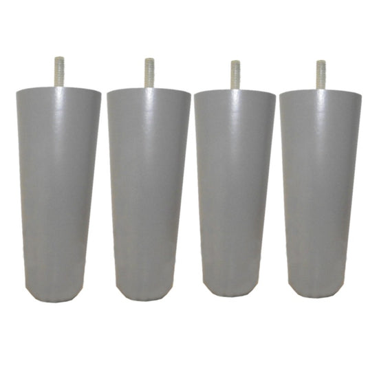 Jeu de 4 pieds de lit coloris gris souris La Boutique Des Proprios