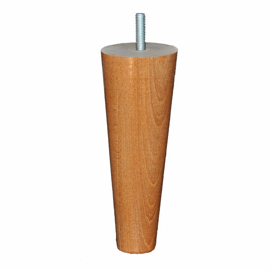 pied de lit scandinave conique merisier clair La Boutique Des Proprios