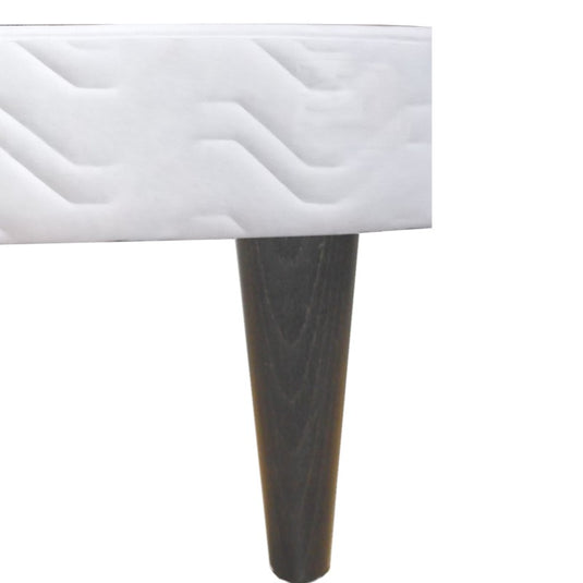 pied de sommier chêne grisé conique La Boutique Des Proprios