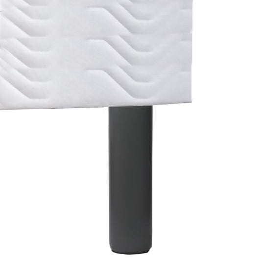 Pied literie bois gris souris 20 cm La Boutique Des Proprios