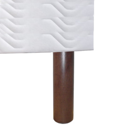 Pied literie bois massif teinte chêne 20 cm La Boutique Des Proprios