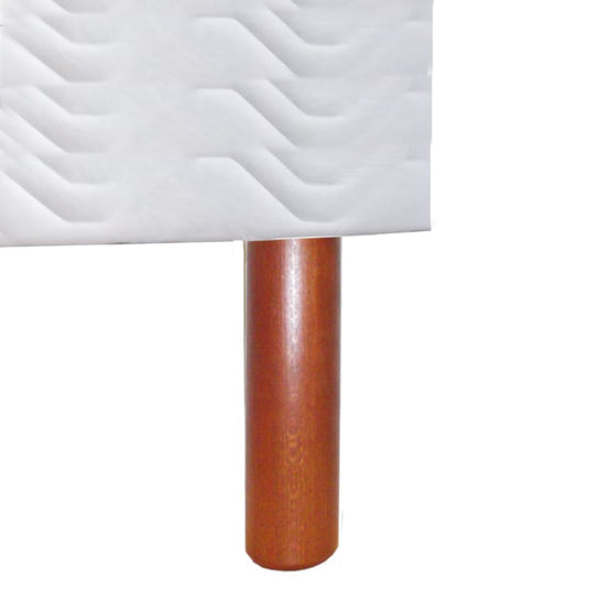 Pied literie bois merisier hauteur 20 cm La Boutique Des Proprios