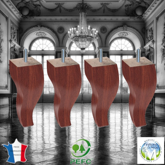 Pied de lit Louis XV