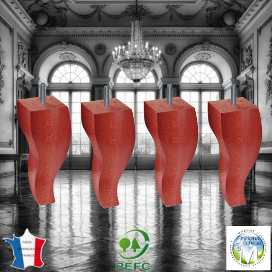 Pied de lit Louis XV