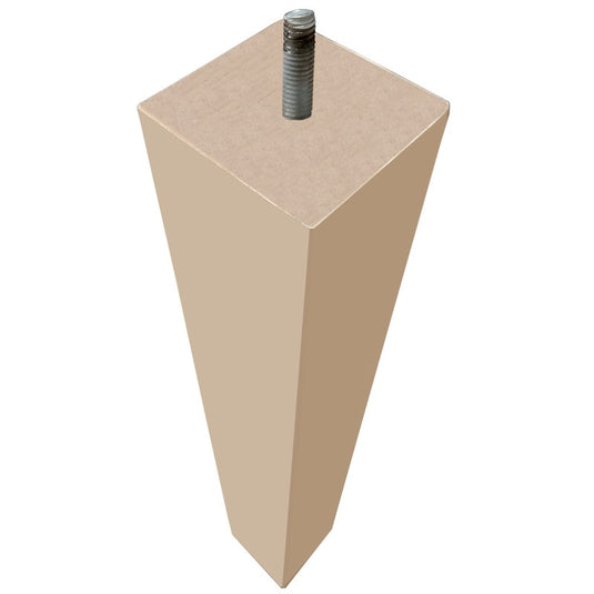 Pied de lit carré conique 15 cm et 20 cm