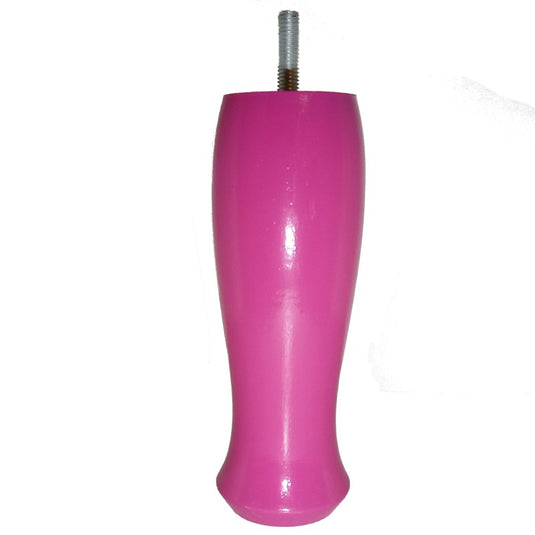 Pied de lit Futura en bois, hauteur 17 cm, couleur rose - La Boutique des Proprios