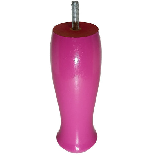 Pied de lit Futura en bois de haute qualité, modèle rose de 17 cm de hauteur - La Boutique des Proprios