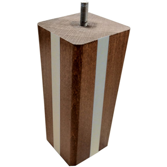 Pied de lit design Alux 15 cm