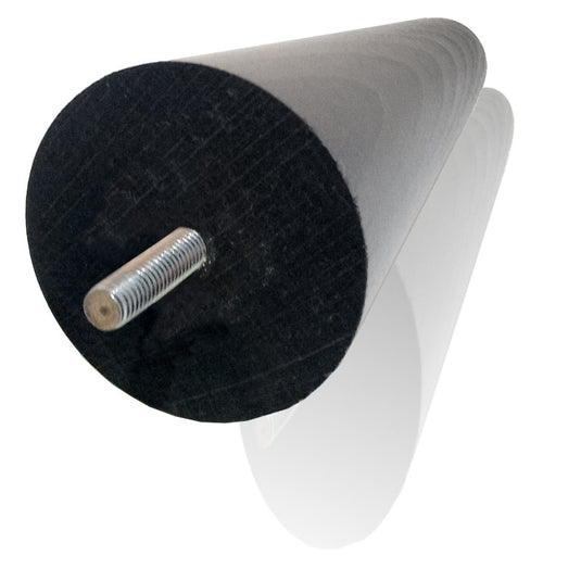 pied en bois massif conique