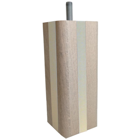 pied coloris cendre a visser