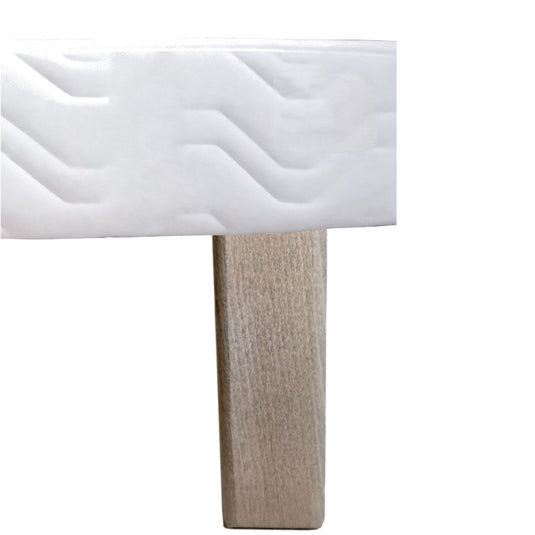 Pied de Lit Carré 15 CM Ø 50 mm