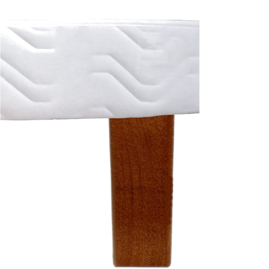 Pied de lit Carré 20 CM Ø 70 mm