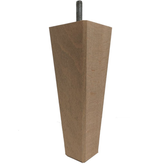 Pied de lit carré conique 15 cm et 20 cm