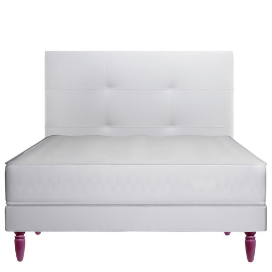 LOT DE QUATRE PIEDS POUR SOMMIER