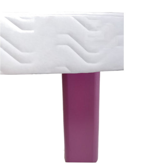 Pied de Lit Carré 15 CM Ø 50 mm