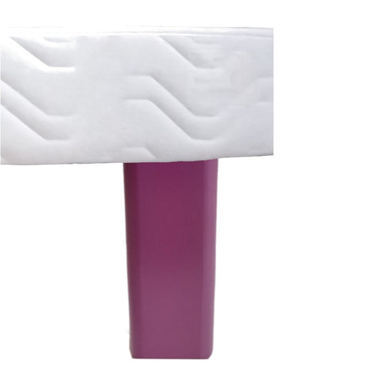 Pied de lit Carré 17 cm Ø 60 mm