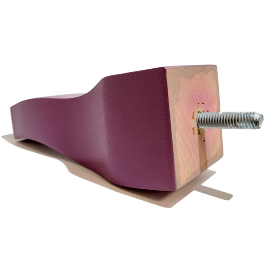 pied de lit bois style Louis XV - La boutique des proprios