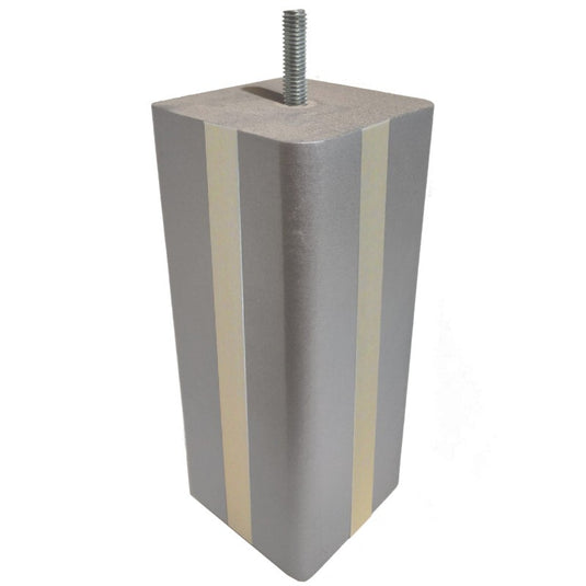 Pied de lit bois et alu 20 cm