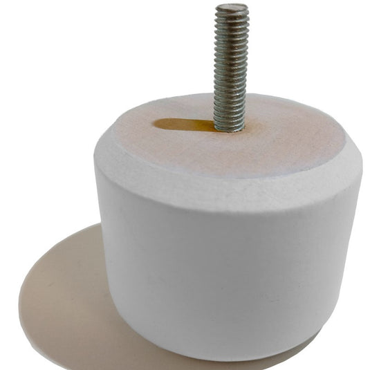 Pied en bois cylindrique pour Mobilier