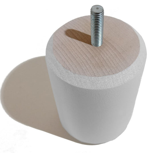 Pied de Lit Cylindre de 9 à 35 cm - Ø 70 mm - Vis 8 mm