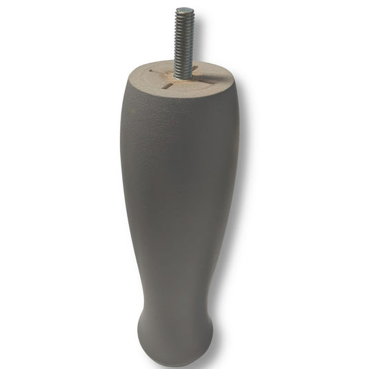 Pied de lit Futura en bois de haute qualité, modèle gris souris de 17 cm de hauteur - La Boutique des Proprios