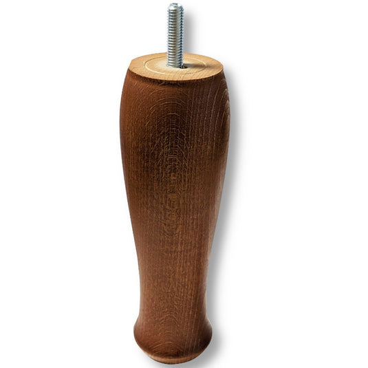 Pied de lit Futura en bois de haute qualité, modèle merisier de 17 cm de hauteur - La Boutique des Proprios