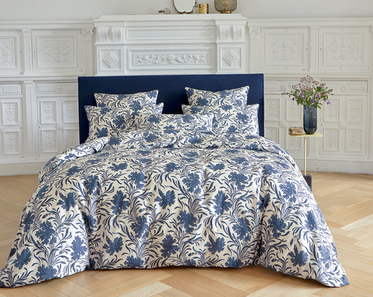 Drap Housse SATIN Victoria Park Marine