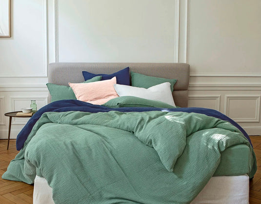 Housse de couette en gaze de coton - ANNE DE SOLENE
