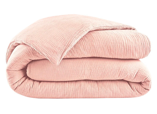 Housse de couette en gaze de coton - ANNE DE SOLENE