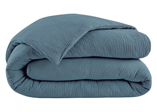 Housse de couette en gaze de coton - ANNE DE SOLENE