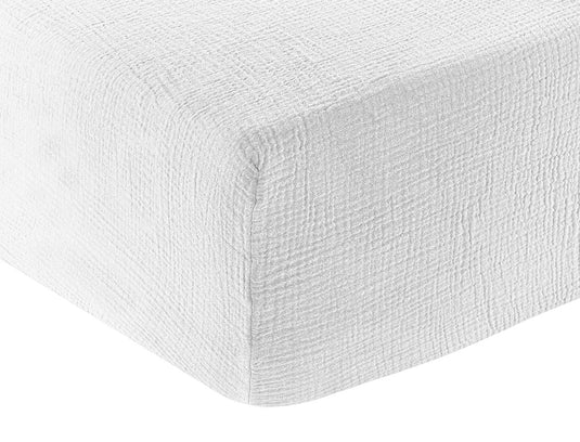 Drap housse gaze de coton - ANNE DE SOLENE