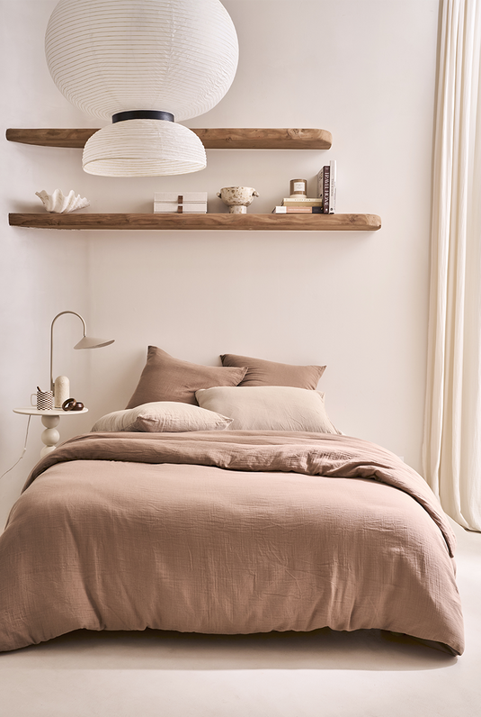 Housse de couette gaze de coton Tendresse - Essix