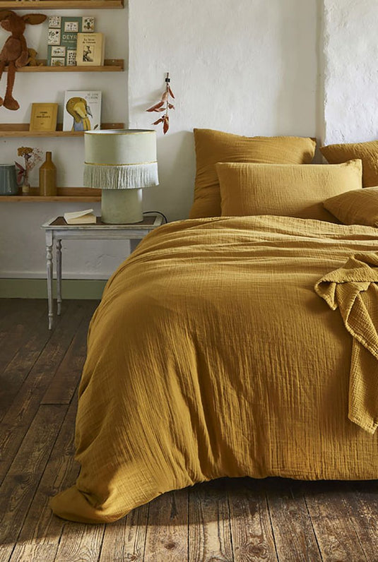 Housse de couette gaze de coton Tendresse - Essix