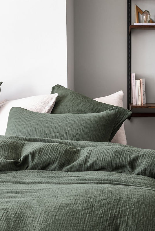 Housse de couette gaze de coton Tendresse - Essix