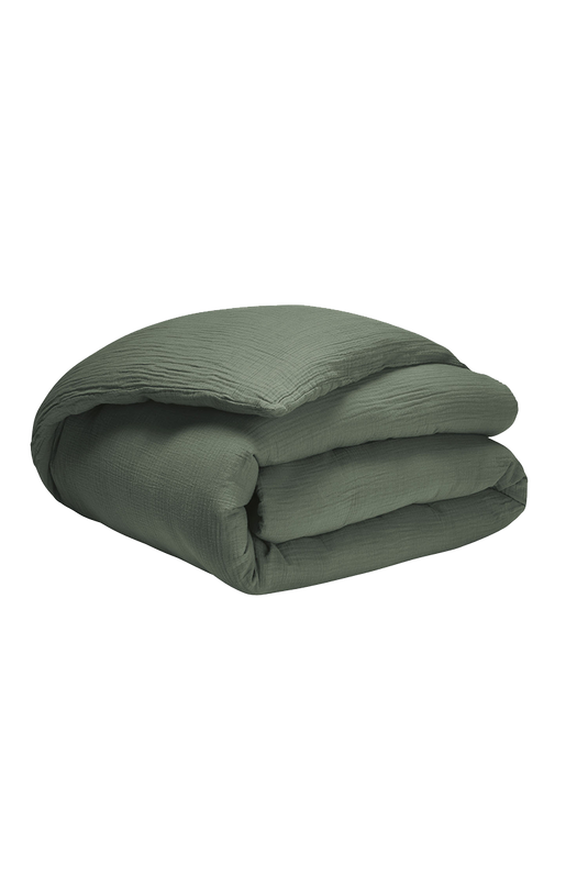 Housse de couette gaze de coton Tendresse - Essix