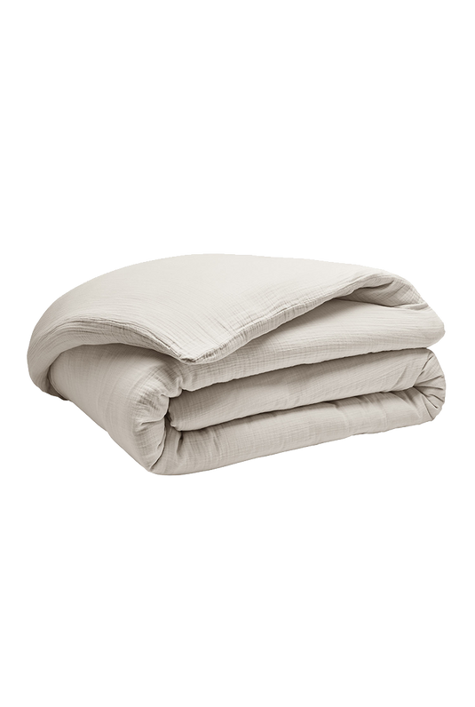 Housse de couette gaze de coton Tendresse - Essix