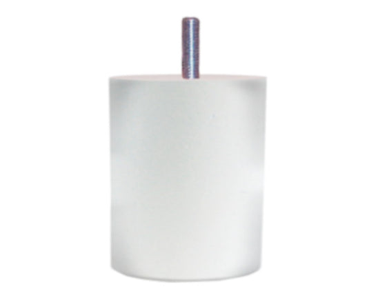 Pied du lit bois blanc hauteur 9 pour lit simple et tendance