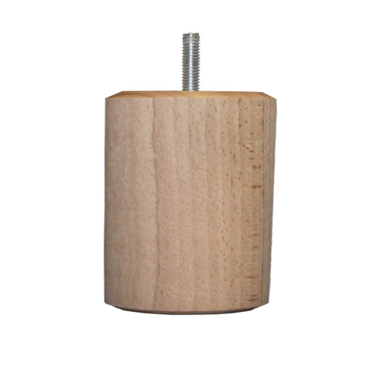 Pied du lit bois naturel hauteur 9 pour lit simple et tendance