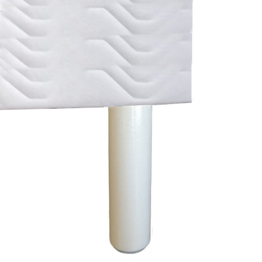 Pietement bois de lit blanc La Boutique Des Proprios