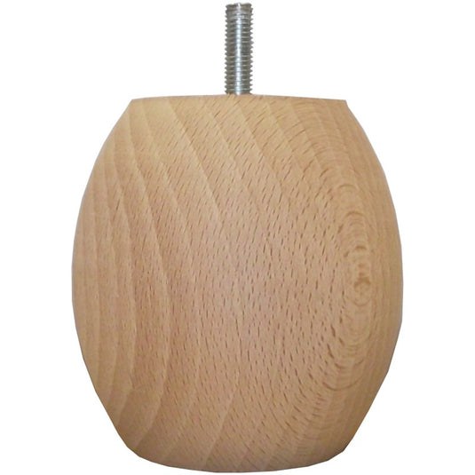 Pied de lit rond bois La Boutique des Proprios