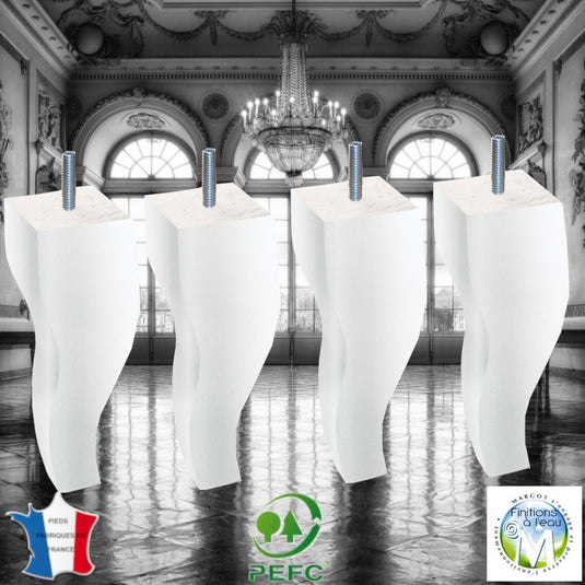 Pied de lit Louis XV