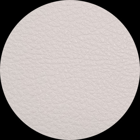 cache sommier simili cuir blanc